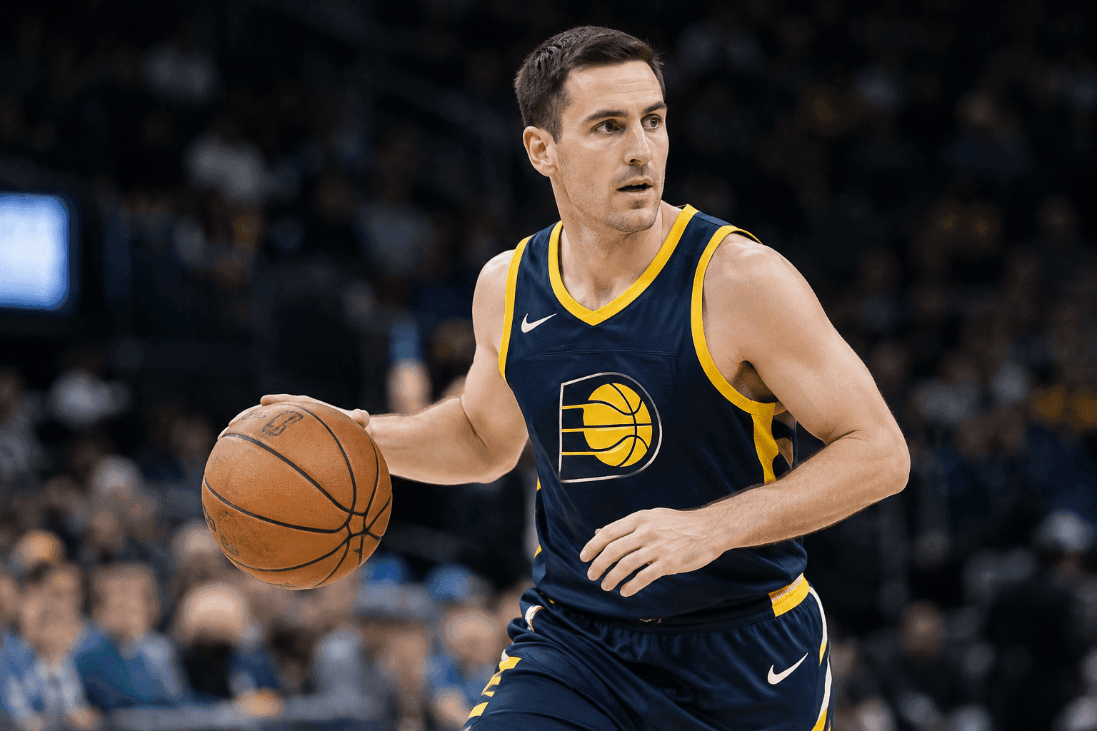 Editorial sports image for T.J. McConnell's Hamstring Saga Continues as Pacers Rule Him Out Monday