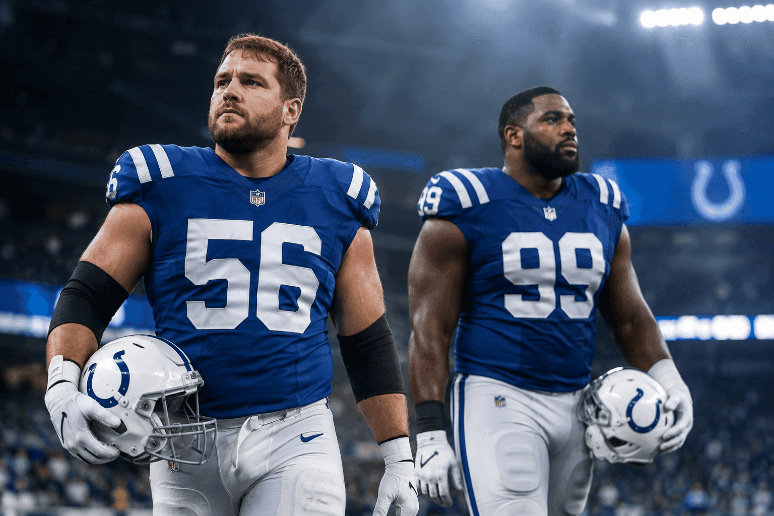 Editorial sports image for Colts Hit the Reset Button: DeForest Buckner and Quenton Nelson Traded in Massive Rebuild Move