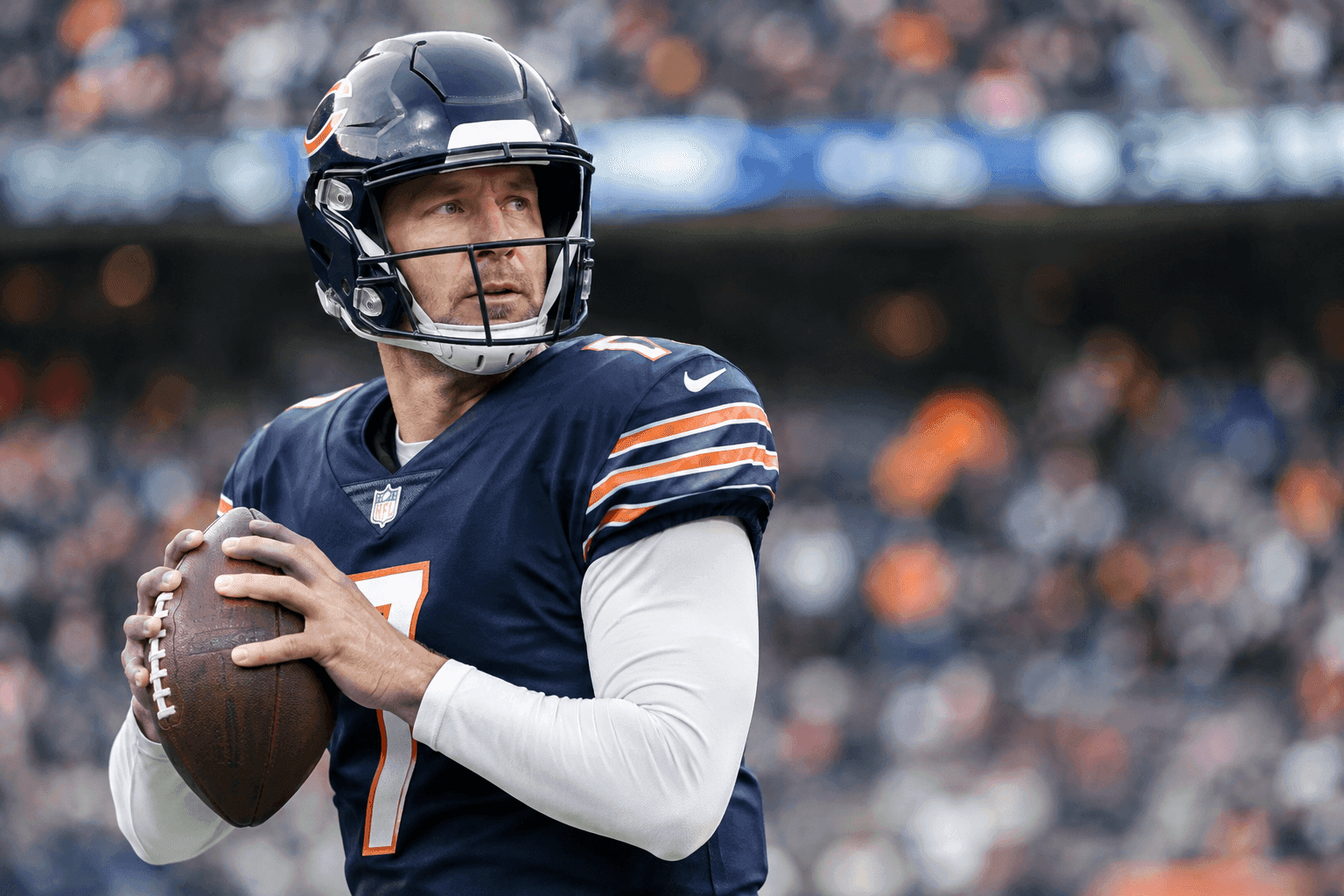 Editorial sports image for Bears QB Room Hits Rock Bottom: Case Keenum Set to Start vs. Eagles