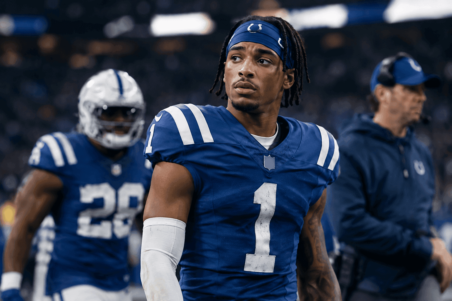Editorial sports image for Josh Downs Wants Out of Indianapolis, But Jonathan Taylor is Staying Put (For Now)