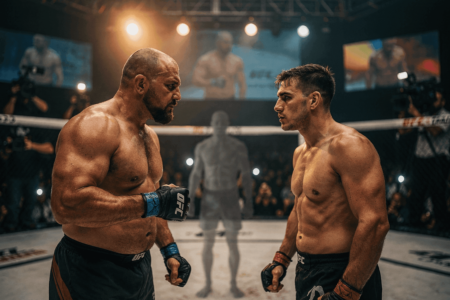 Editorial sports image for Dillon Danis Ghosts Mike Perry, Brandon Jenkins Steps In