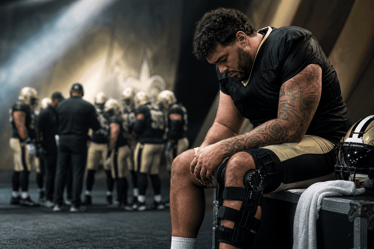 Editorial sports image for Saints Lose DT Bryan Bresee to Season-Ending ACL Tear