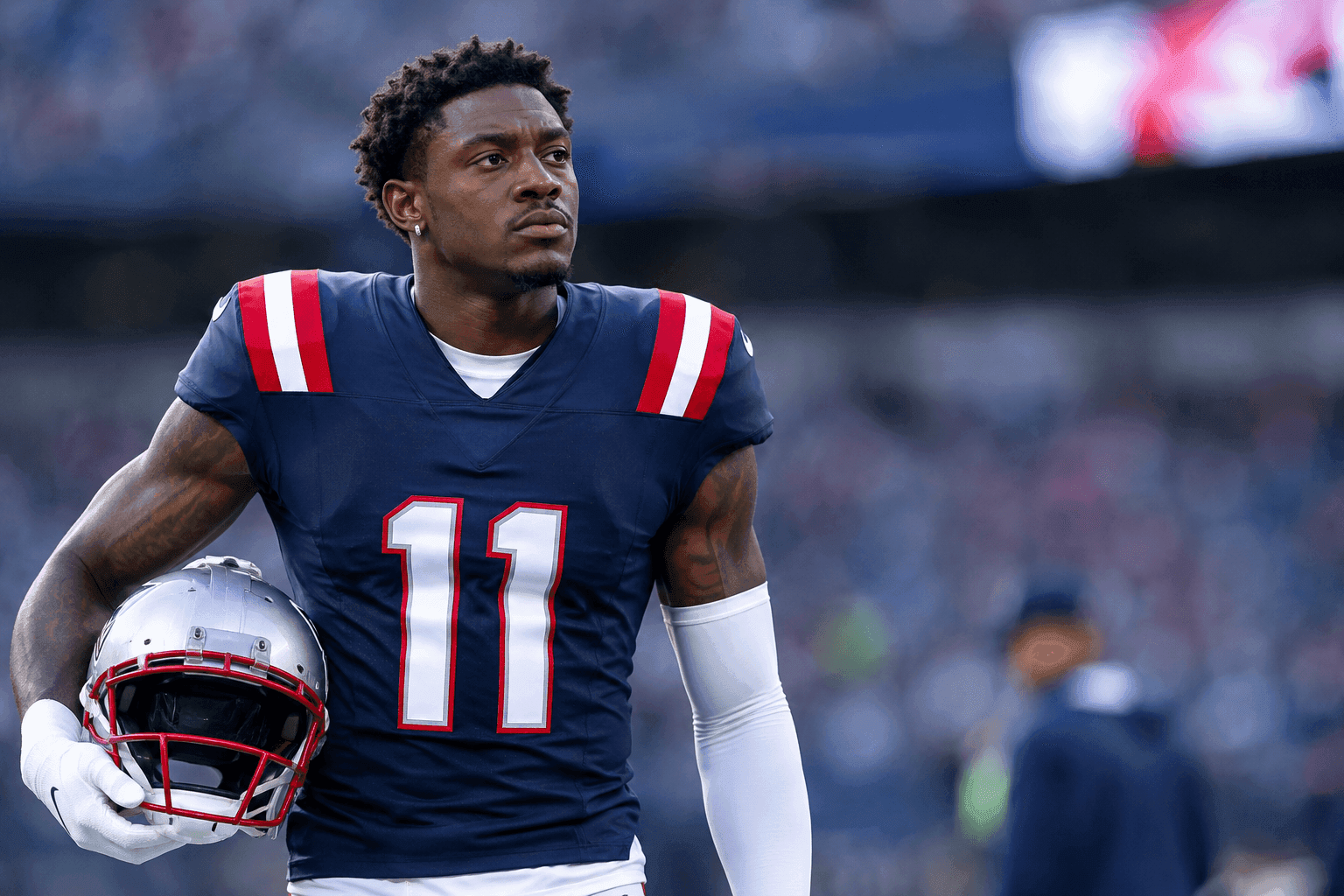 Editorial sports image for AJ Brown's Lower Body is Sounding the Alarms in New England