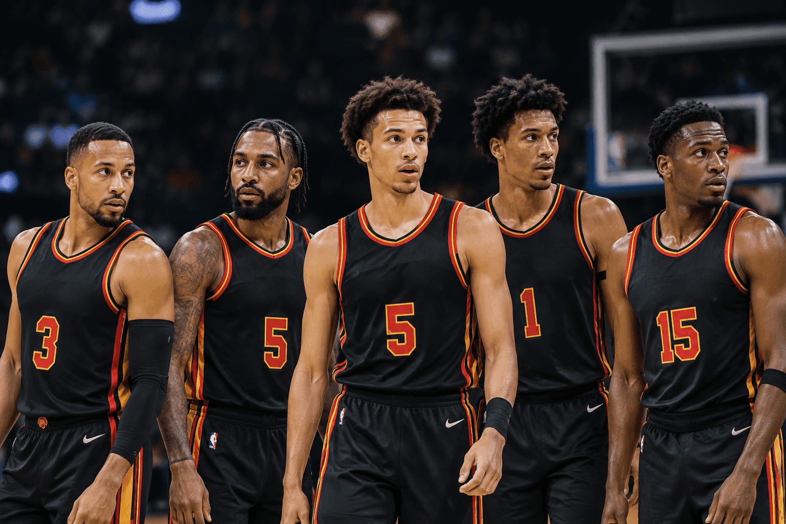 Editorial sports image for Hawks Hit the Shuffle Button: Atlanta Rolls Out New Starting Five Against Miami