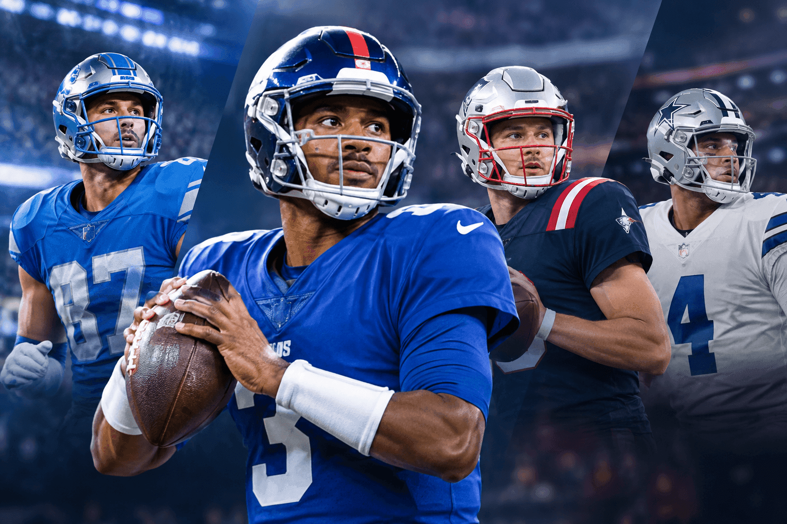 Editorial sports image for Jameis Winston Takes the Wheel for the Giants While Lions and LaPorta Halt Contract Talks