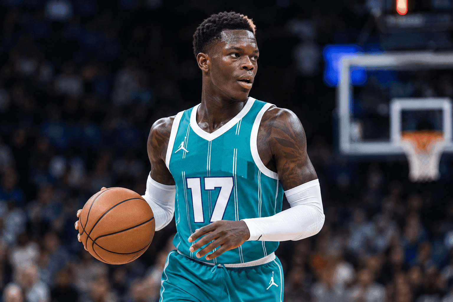 Editorial sports image for Dennis Schroder Questionable for Friday with Foot Injury