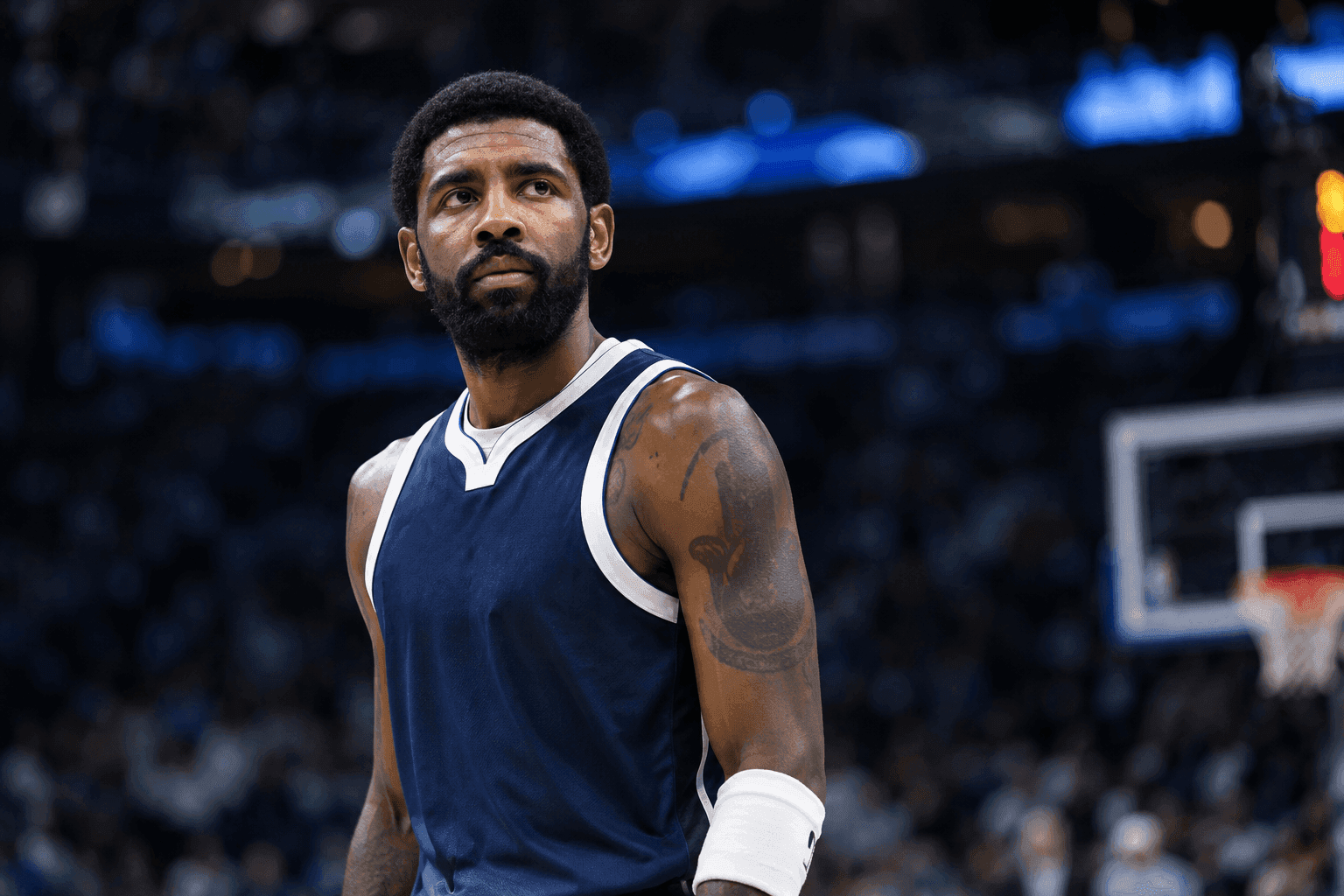 Editorial sports image for Kyrie Irving Listed Questionable With the NBA's Favorite Vague Tag