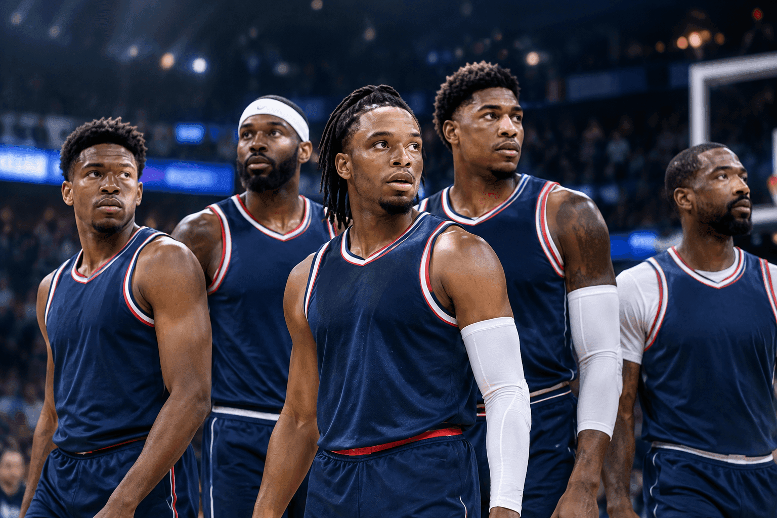 Editorial sports image for The Clippers' New Starting Lineup Looks Like a Random 2K Auto-Generate