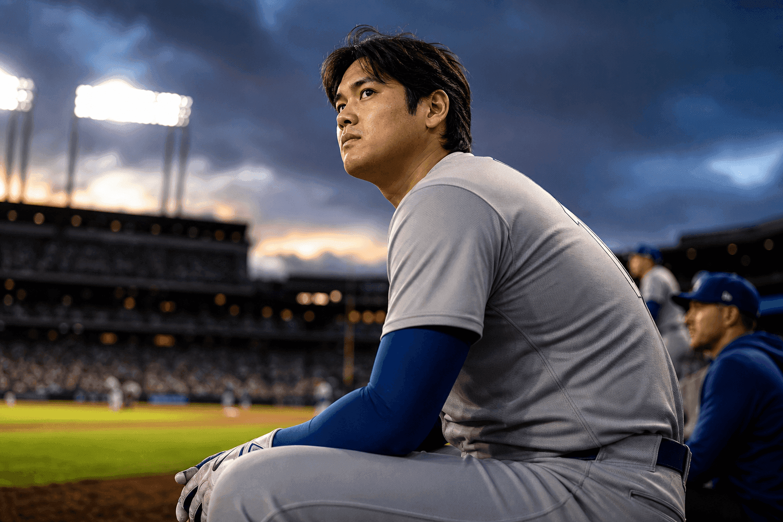 Editorial sports image for Shohei Ohtani's Pitching Return Put on Ice by Dodgers