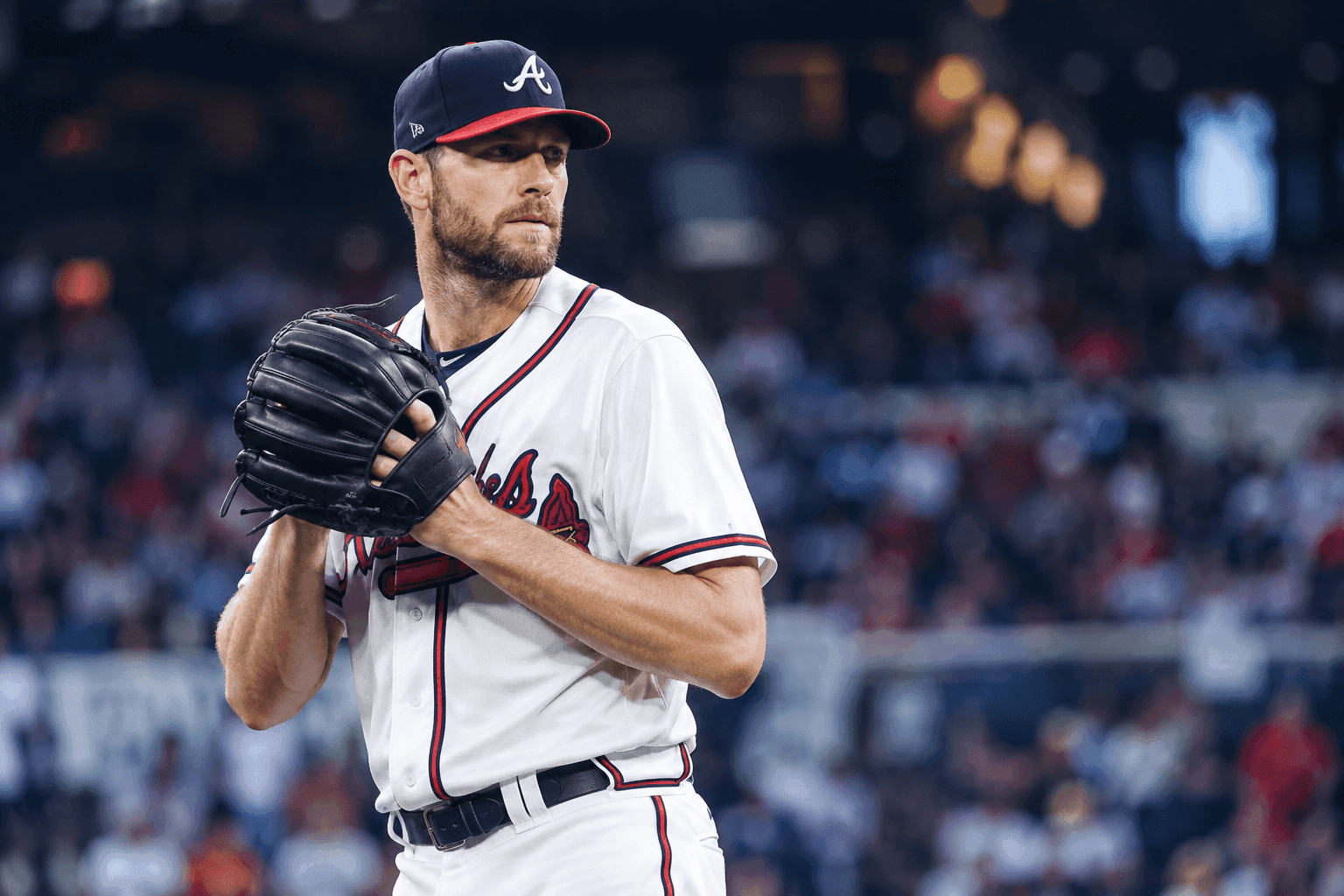 Editorial sports image for Braves Save a 'Fresh' Chris Sale for Game 3, Keeping the Bullpen Door Open for Game 5