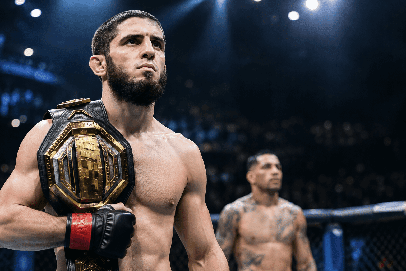 Editorial sports image for Islam Makhachev vs. Carlos Prates Scrapped as UFC 336 Headliner