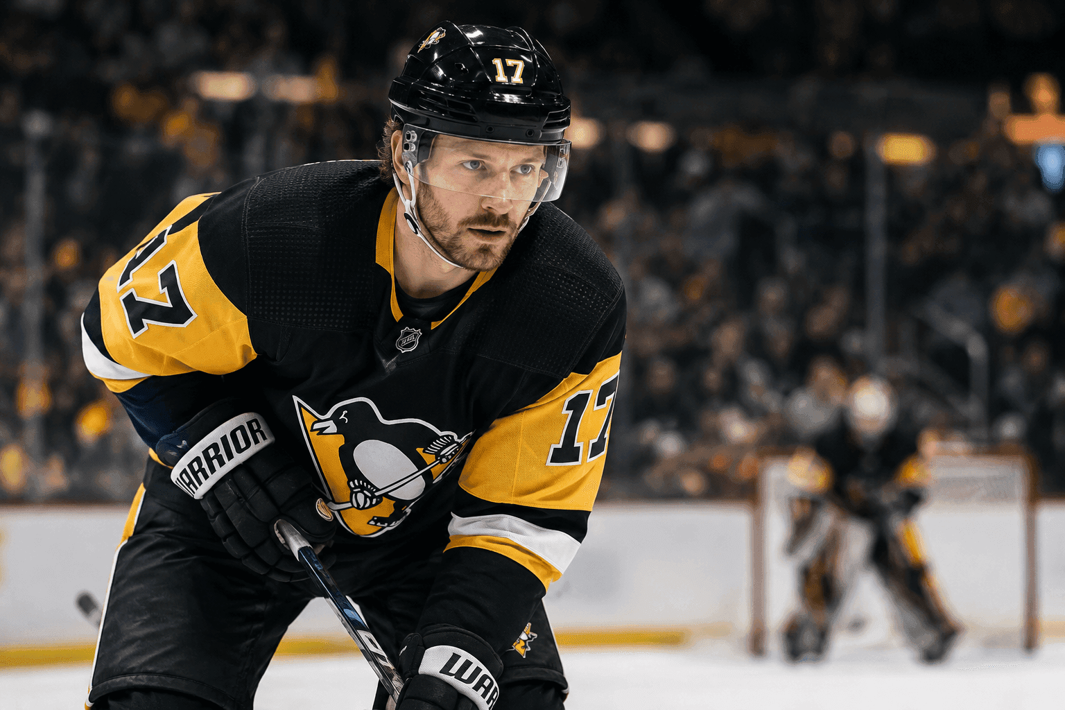 Editorial sports image for Bryan Rust Out Six Weeks as Penguins' Injury Bug Strikes Again