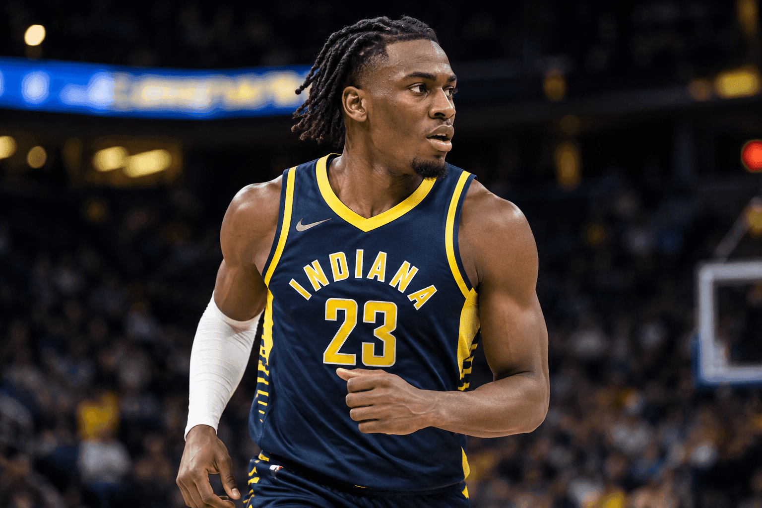 Editorial sports image for Aaron Nesmith Probable for Wednesday After Hamstring Scare