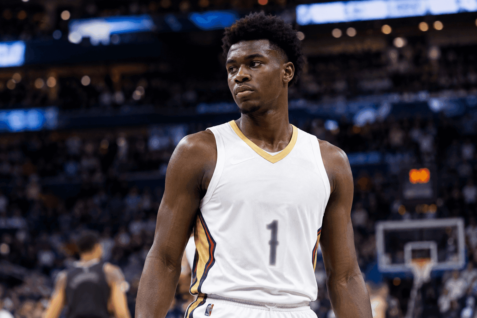 Editorial sports image for Pelicans Rookie Yves Missi Exits With Hyperextended Knee