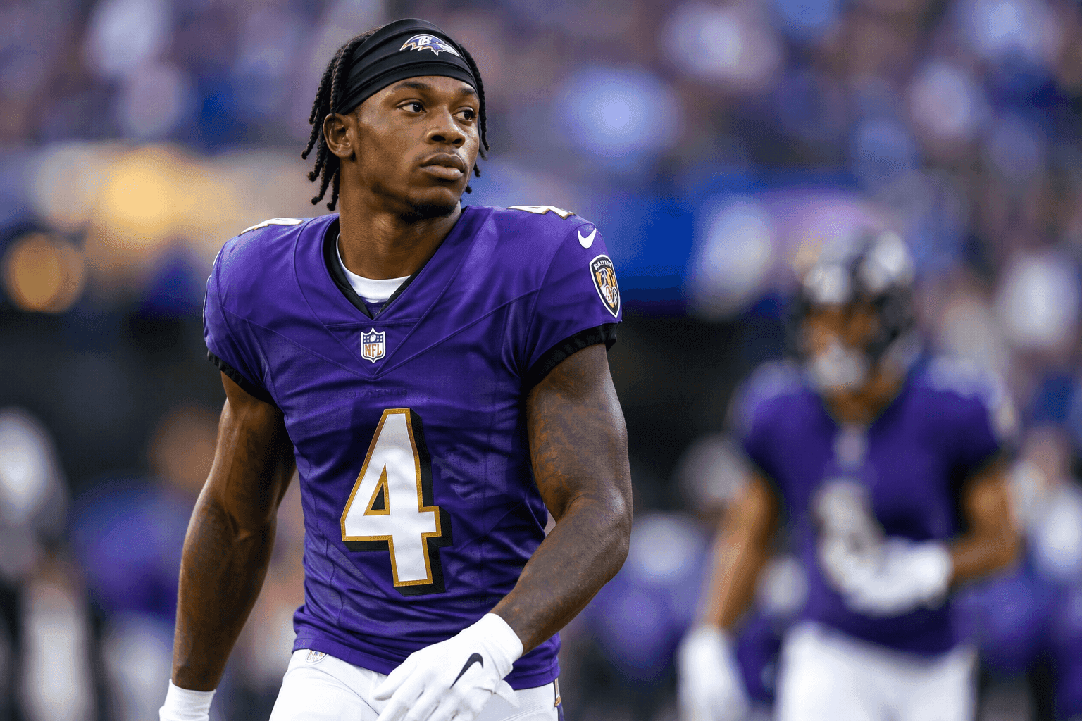 Editorial sports image for Zay Flowers is Doubtful Against the Saints, and the Ravens Offense is Suddenly Sweating
