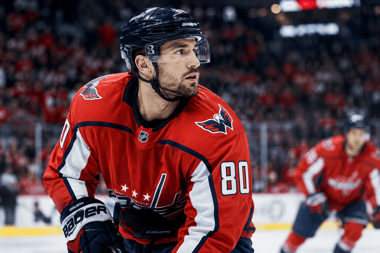 Editorial sports image for Capitals Place Pierre-Luc Dubois on IR, Pausing a Frustrating Start