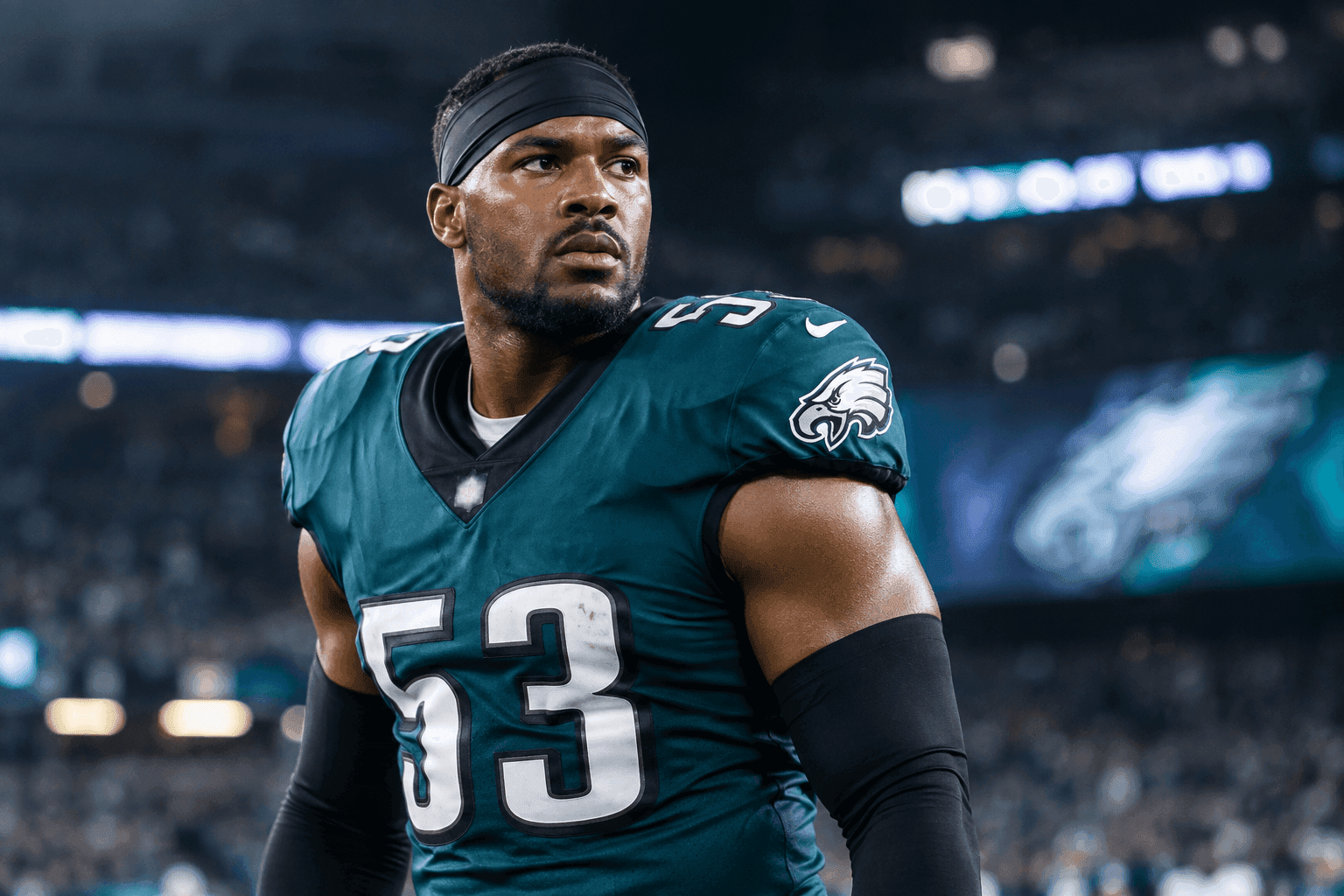 Editorial sports image for Jonathan Greenard is Finally Making His $98 Million Eagles Debut