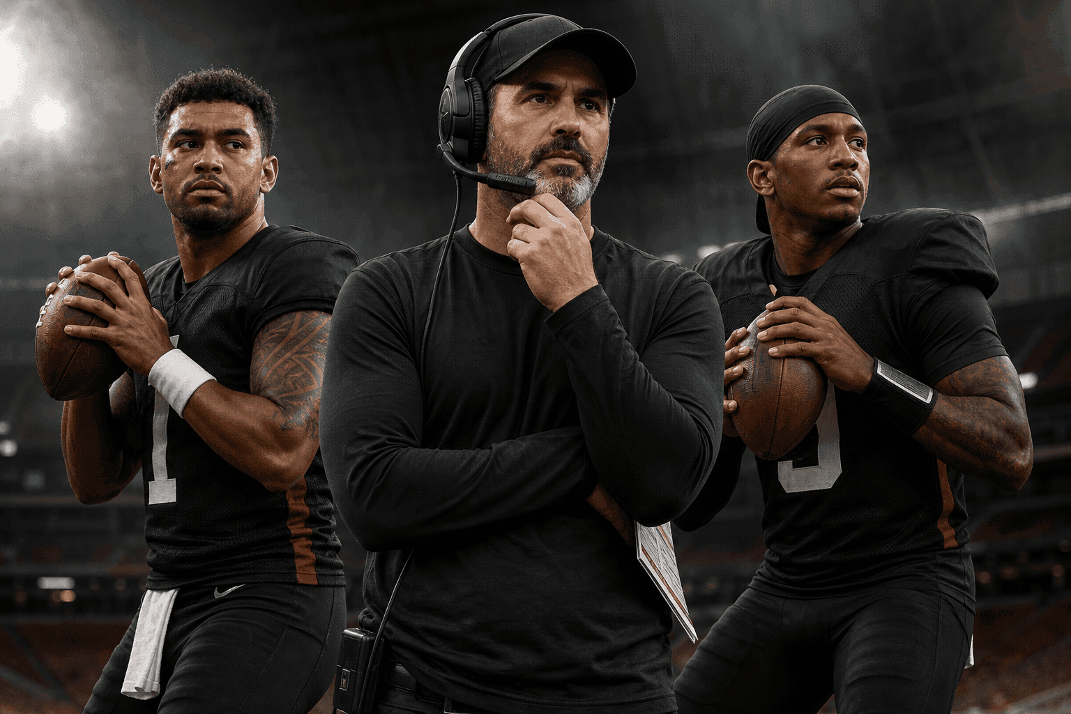 Editorial sports image for Falcons QB Carousel: Tua and Penix Splitting First-Team Reps