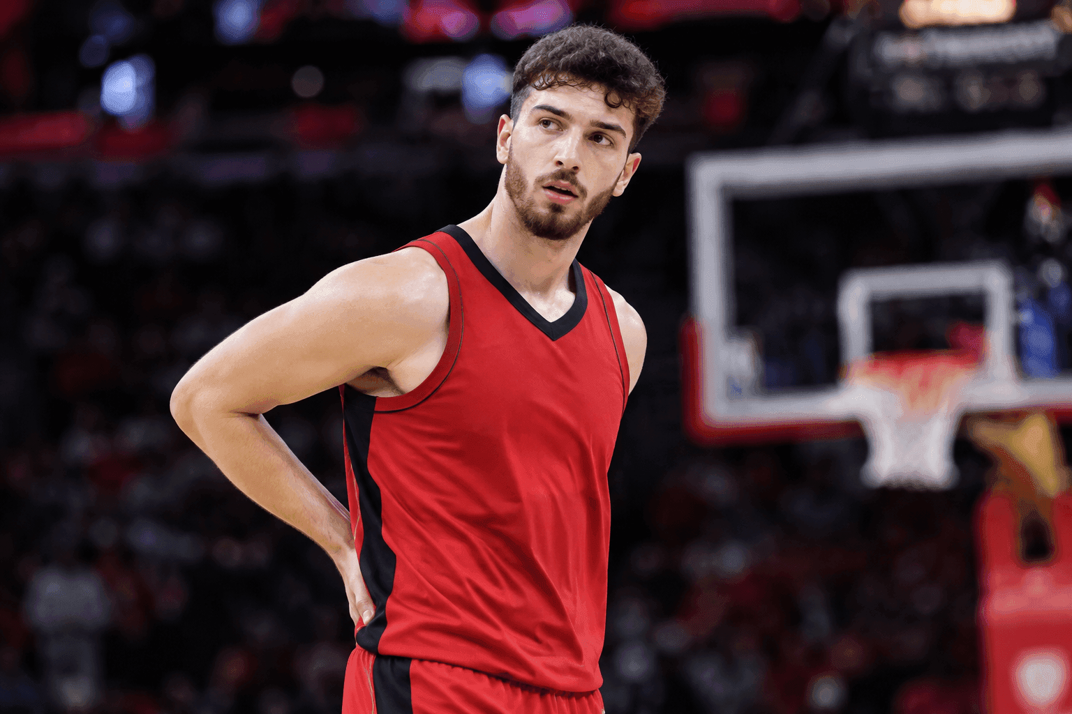 Editorial sports image for Alperen Sengun Questionable With Back Injury Ahead of Friday