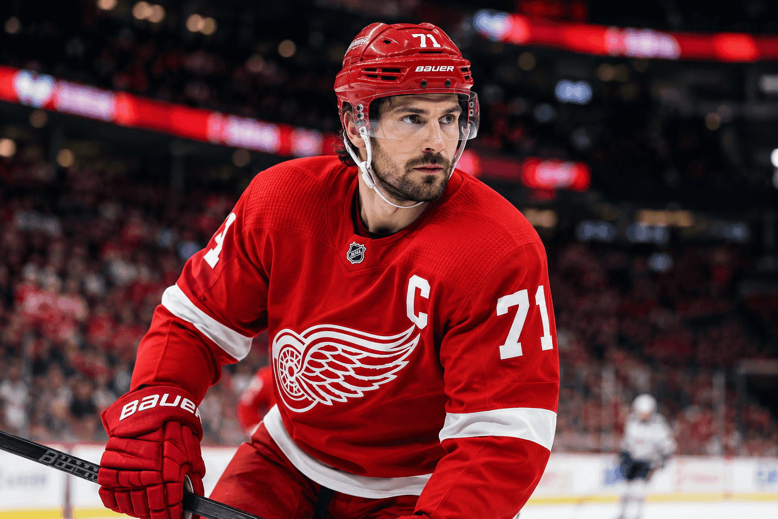 Editorial sports image for Dylan Larkin Expected to Play Tonight, Pending the Ultimate Coach Loophole