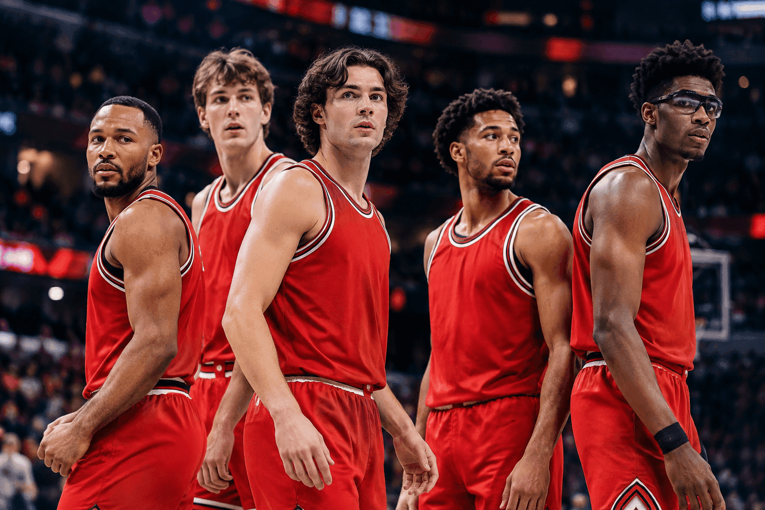 Editorial sports image for Bulls Roll Out Chaotic New Starting Lineup for Saturday Slate