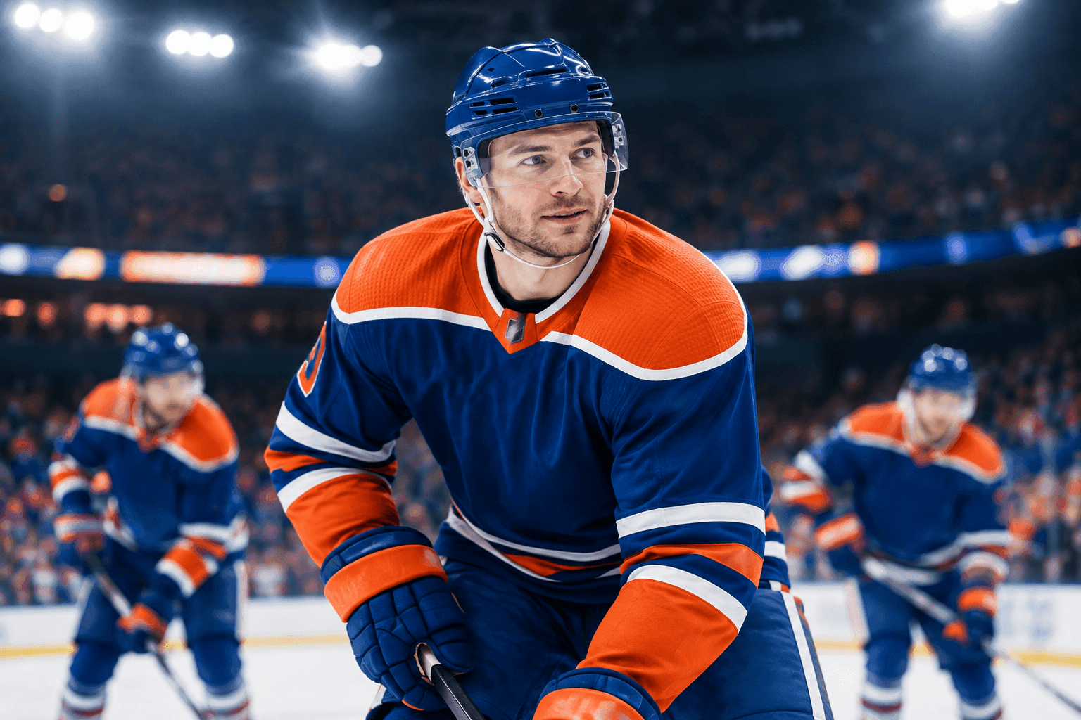 Editorial sports image for Zach Hyman Returns as Oilers Finally Clear Out the Medical Ward