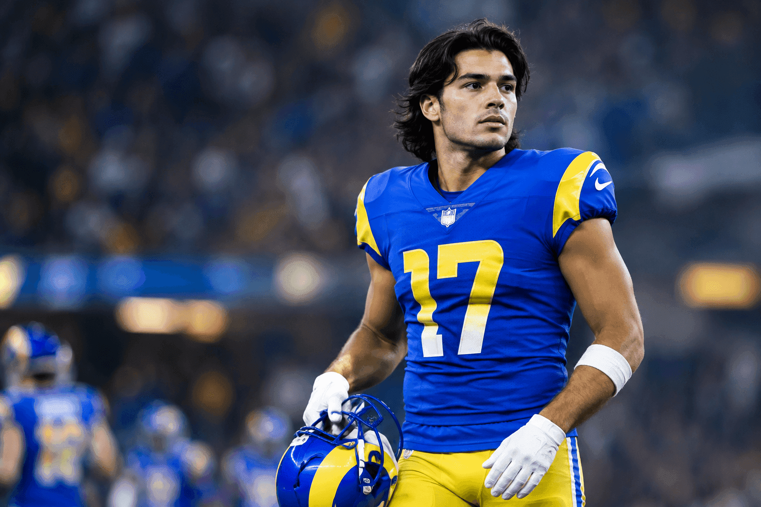 Editorial sports image for Puka Nacua's Groin Injury is Officially a Problem for the Rams
