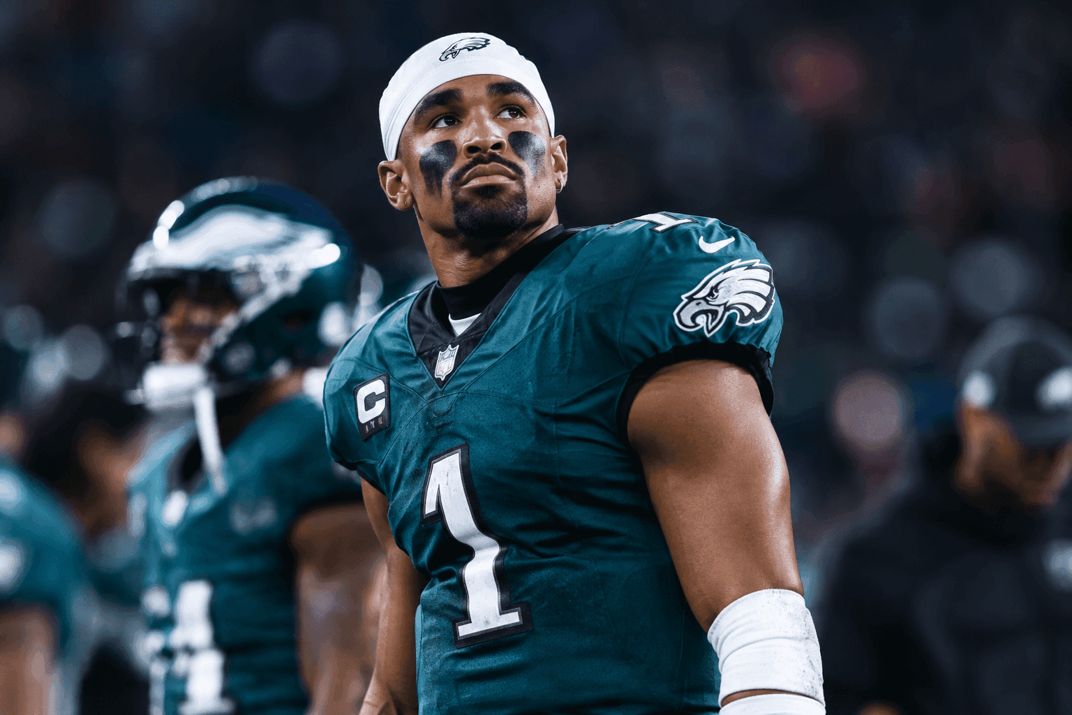 Editorial sports image for Jalen Hurts Ruled Out With a Blood Clot as the Eagles' Season Spirals