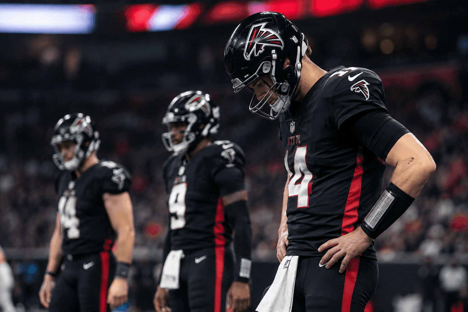 Editorial sports image for The Falcons' Quarterback Room Is Officially a Medical Emergency