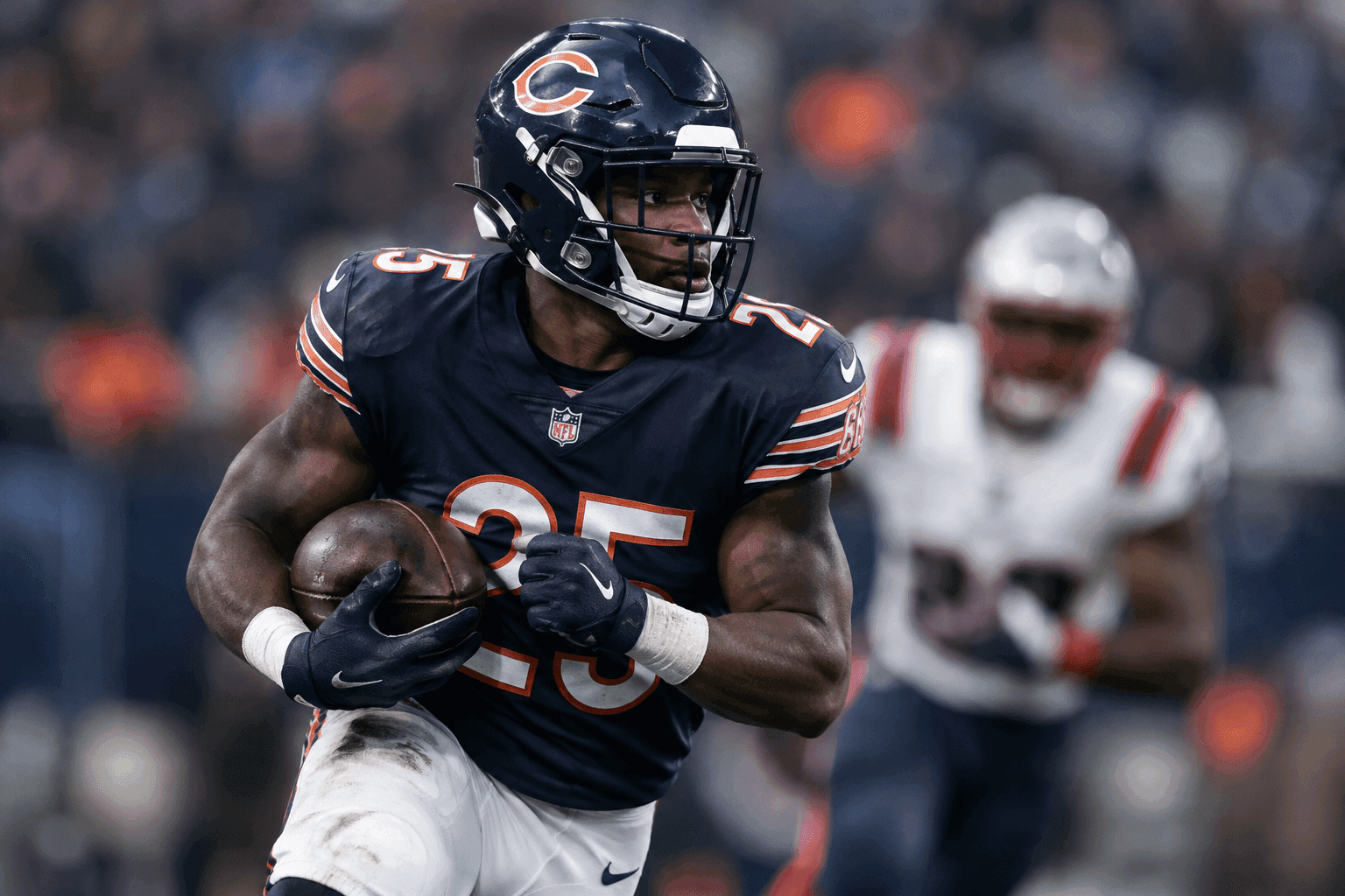 Editorial sports image for Bears Rule Out Kyle Monangai Again Because 30 Carries Have Consequences