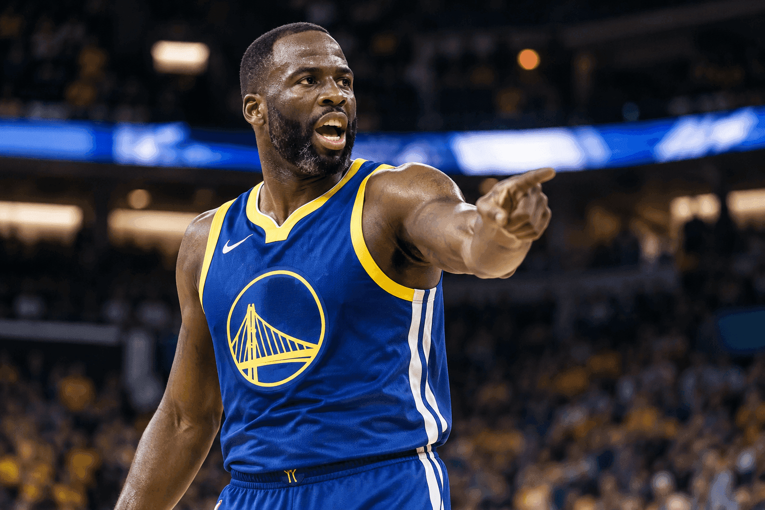 Editorial sports image for Draymond Green Cleared for Monday After Weekend Back Issue