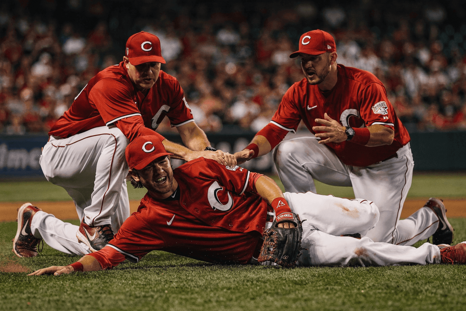 Editorial sports image for Michael Toglia Headed for Shoulder Surgery After Diving Catch Disaster