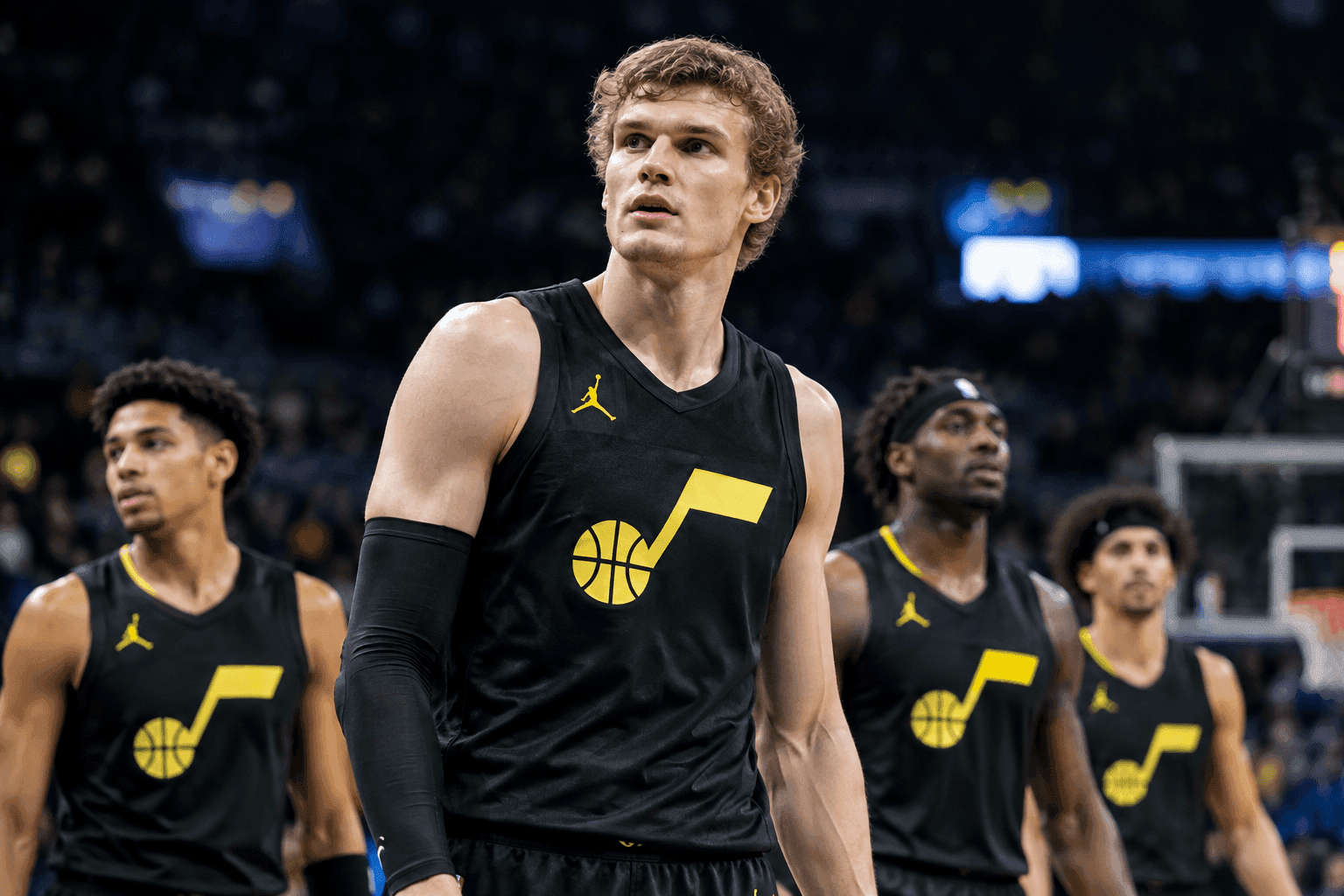 Editorial sports image for Jazz Roll Out Chaotic Starting Five Featuring Jaxson Hayes and Keyonte George