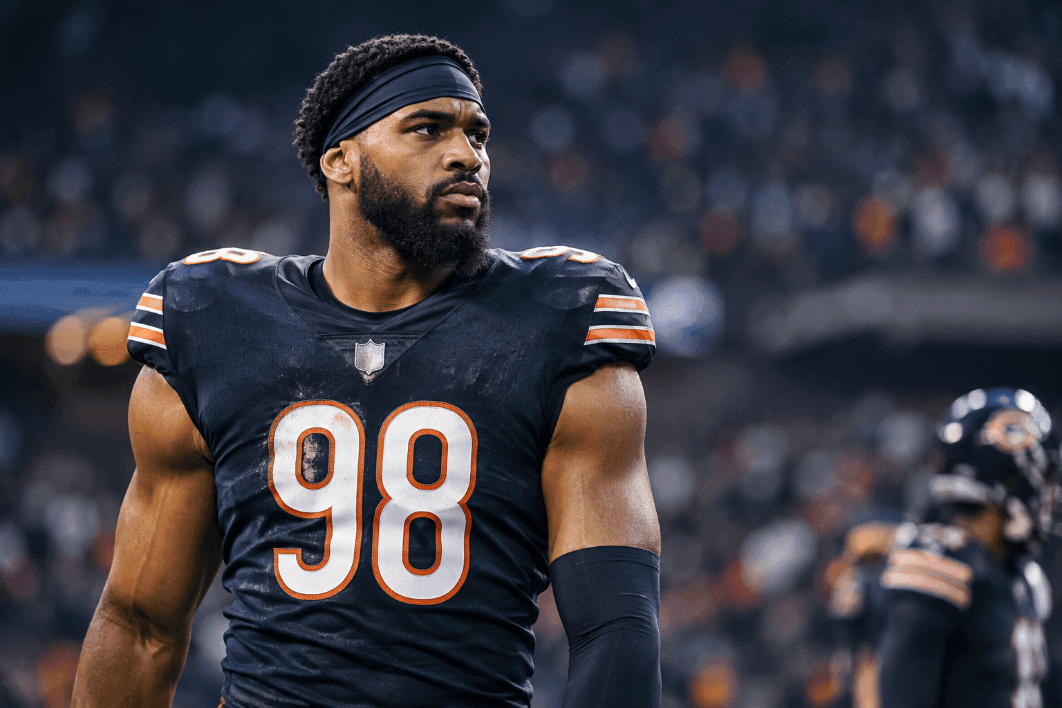 Editorial sports image for Montez Sweat Hit With Two-Game Suspension Following Bears' Blowout Loss