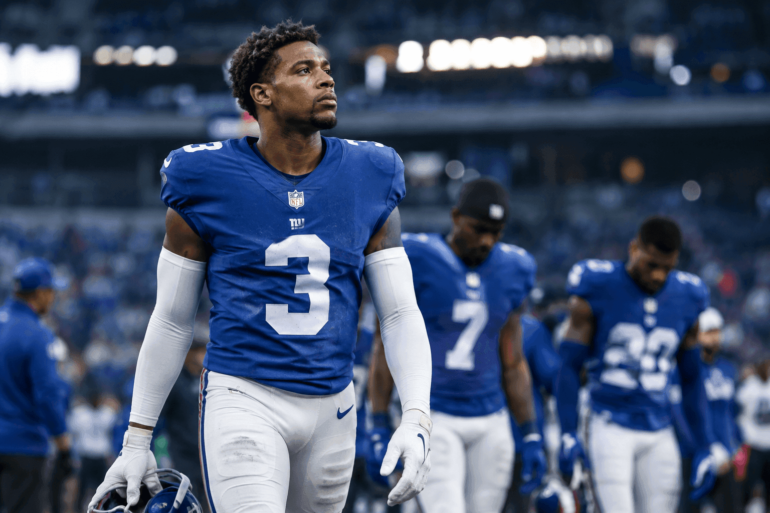 Editorial sports image for Giants Secondary Decimated by Injuries Ahead of Monday Night Football