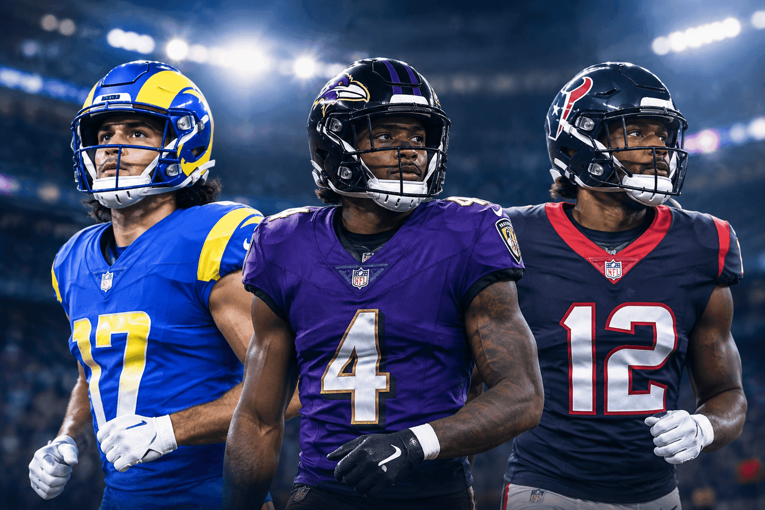 Editorial sports image for NFL Injury Report Looks Like a Pro Bowl Roster: Nacua, Flowers, and Collins Could All Sit