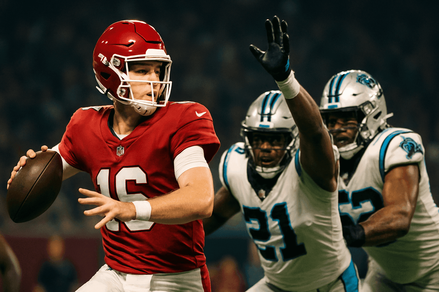Editorial sports image for Cardinals Hand Rookie QB Carson Beck the Keys for Hall of Fame Game