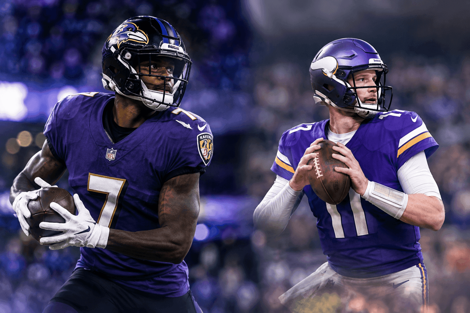 Editorial sports image for Sunday Morning Chaos: Zay Flowers Sits, Carson Wentz Starts, and Fantasy Managers Panic