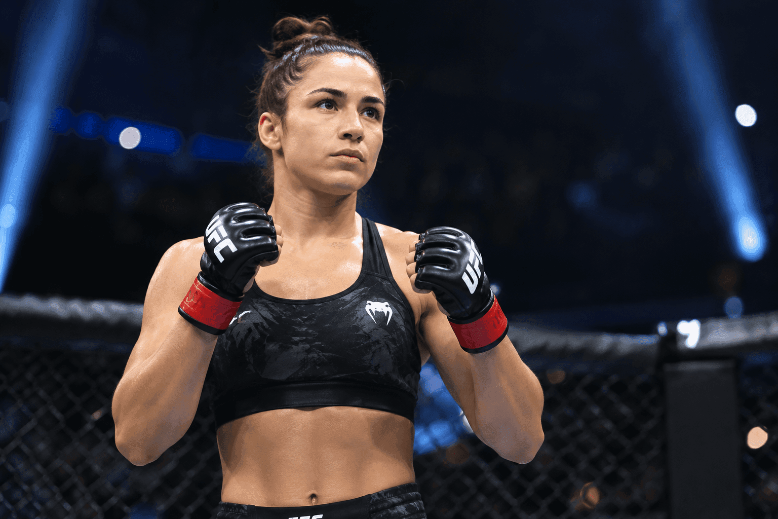 Editorial sports image for Iasmin Lucindo Hits 115 Pounds for UFC 333 Clash With Nicolle Caliari