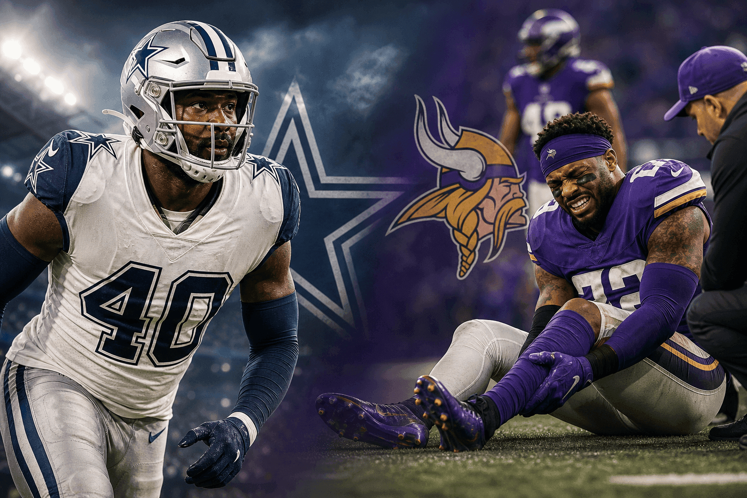 Editorial sports image for Cowboys Buy the Von Miller Brand While Jamal Adams Suffers Brutal Preseason Break