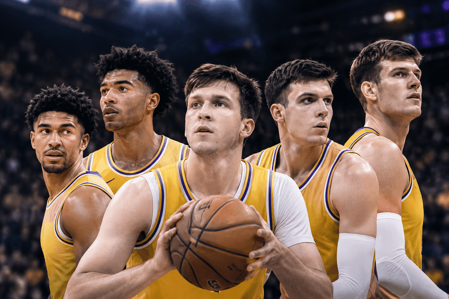 Editorial sports image for The Lakers Are Starting a 2K Auto-Generated Lineup Against the Clippers