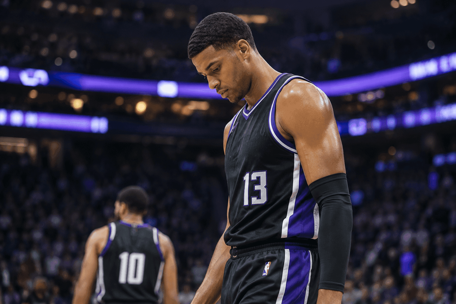 Editorial sports image for Sacramento Kings Decimated by Injuries as Keegan Murray and Ben Simmons Ruled Out