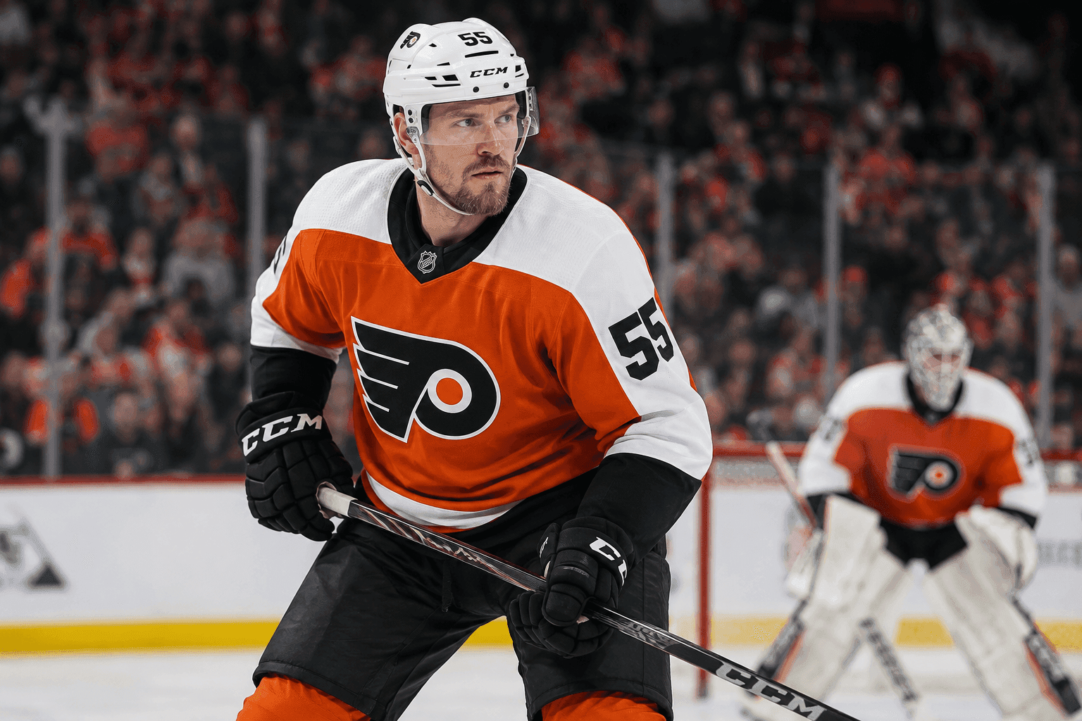 Editorial sports image for Flyers Activate Rasmus Ristolainen Just As Their Duct-Tape Defense Was Clicking