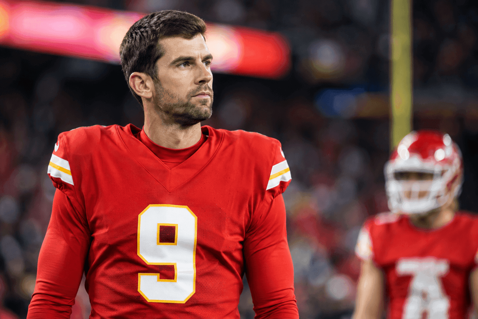 Editorial sports image for The Chiefs Just Put Harrison Butker on Notice by Signing Justin Tucker