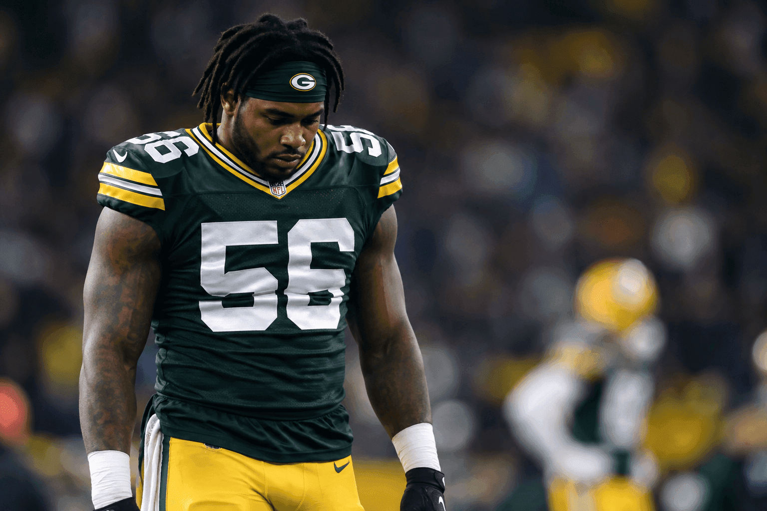 Editorial sports image for Packers Star LB Edgerrin Cooper Out for Season with Torn Achilles