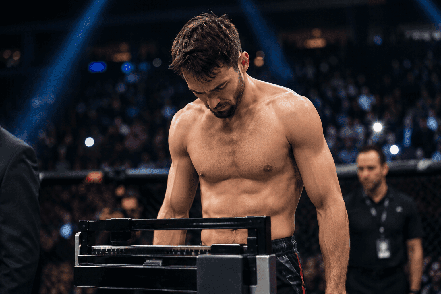 Editorial sports image for UFC 332 Weigh-In Drama: A Main Card Fighter Misses the Mark
