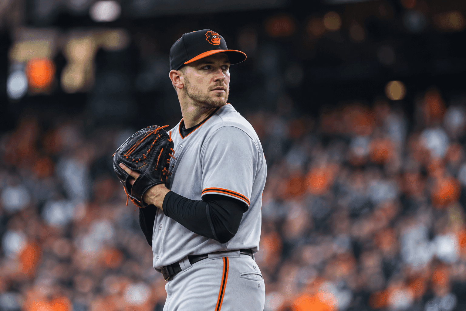 Editorial sports image for Orioles Rotation Takes a Hit: Kyle Bradish Lands on 15-Day IL