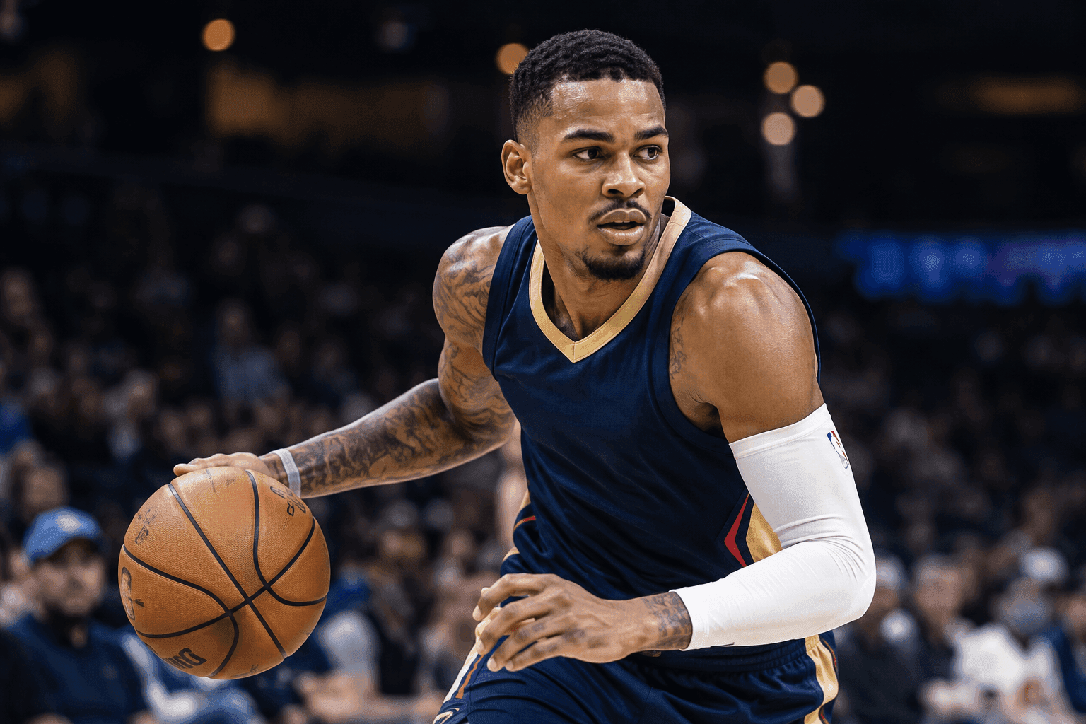 Editorial sports image for Dejounte Murray Cleared for Saturday as Pelicans Desperately Need a Spark