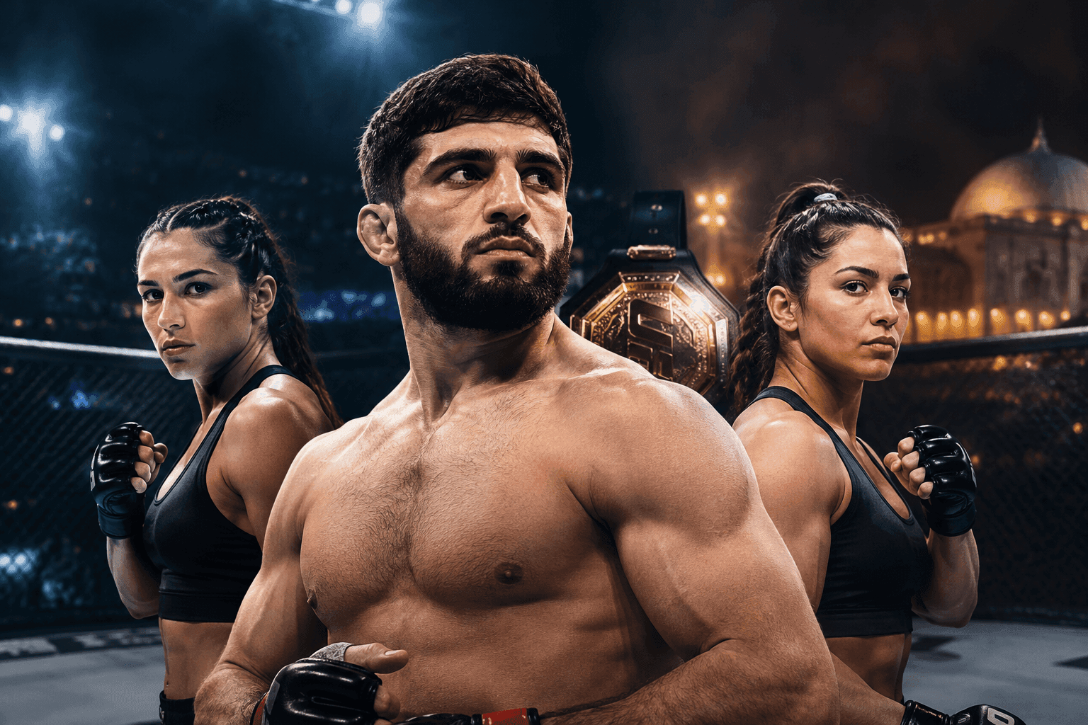 Editorial sports image for Arman Tsarukyan Booked for RAF Abu Dhabi, Blades vs. Mir Title Fight Added