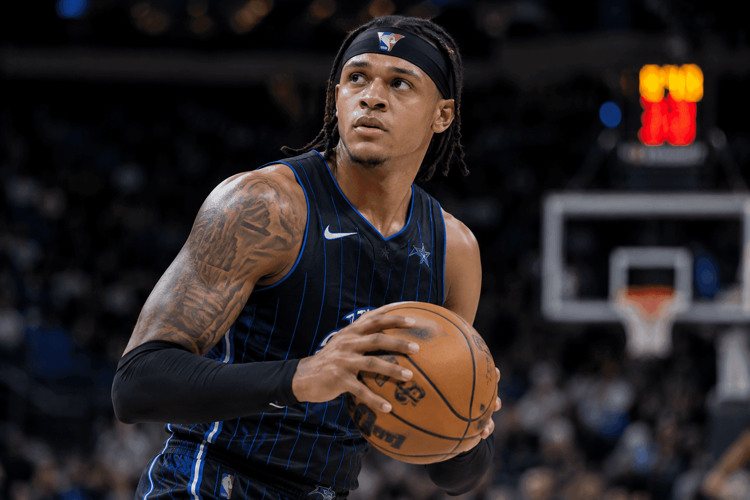 Editorial sports image for Paolo Banchero's Ankle Sprain Just Blew Up the Magic's Early Season